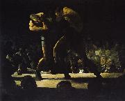 George Wesley Bellows Club Night china oil painting artist